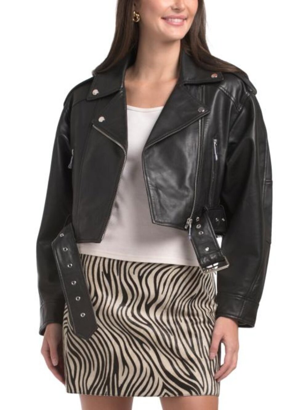 WALTER BAKER Lamb Leather Alexi Jacket